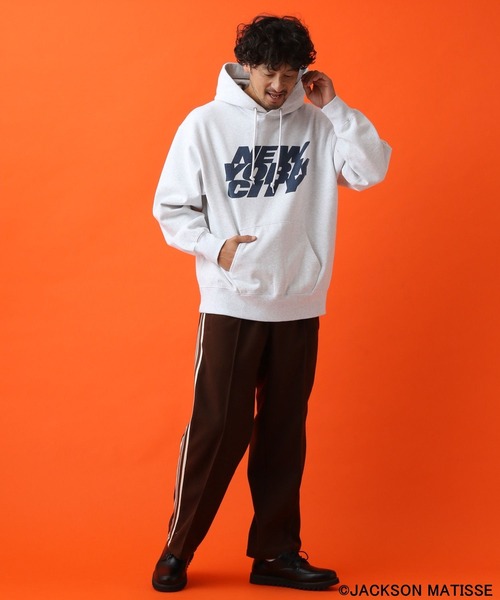 JACKSON MATISSE（ジャクソンマティス）の「【JACKSON MATISSE（ジャクソンマティス）×BAYFLOW】アソートプリントフーディー（パーカー・メンズ・ブラック/レッド/オフホワイト・LARGE/MEDIUM）」の15枚目の写真