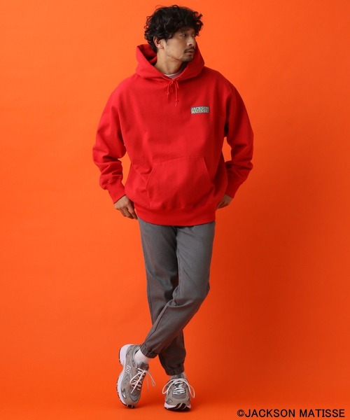 JACKSON MATISSE（ジャクソンマティス）の「【JACKSON MATISSE（ジャクソンマティス）×BAYFLOW】アソートプリントフーディー（パーカー・メンズ・ブラック/レッド/オフホワイト・LARGE/MEDIUM）」の17枚目の写真