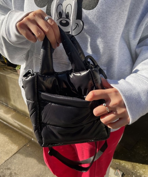 トートバッグ THE NORTH FACE White Label Plumpy Tote Bag Mini BLACK New THE NORTH FACE PLUMPY TOTE BAG MINI NN2PQ59J BLACK TAKSE