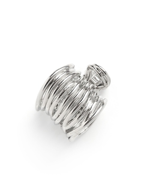 colleca la（コレカラ）の「コイルタイトポニーバンスクリップ（バレッタ/ヘアクリップ・レディース・ブラック/ゴールド/シルバー・ﾌﾘ-）」の8枚目の写真