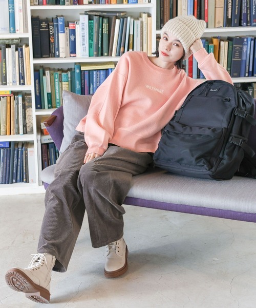 niko and...（ニコアンド）の「ホニョコールバレルパンツ（その他パンツ・レディース・オフホワイト/ピンク/キャメル/チャコール・LARGE/MEDIUM）」の7枚目の写真