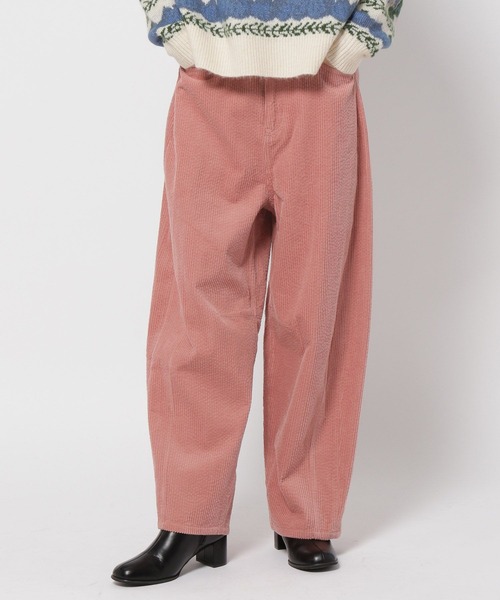 niko and...（ニコアンド）の「ホニョコールバレルパンツ（その他パンツ・レディース・オフホワイト/ピンク/キャメル/チャコール・LARGE/MEDIUM）」の22枚目の写真