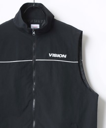 VISION STREET WEAR/ヴィジョンストリートウエア オーバーサイズ ナイロンテック ベスト/レディース メンズ