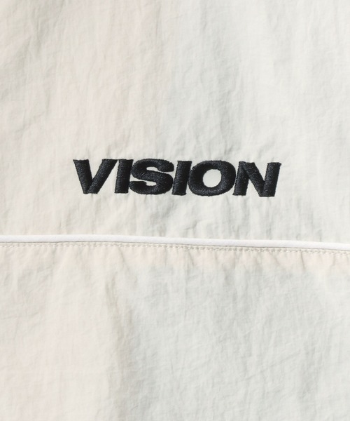 VISION STREET WEAR(ヴィジョンストリートウェア)の「VISION STREET WEAR/ヴィジョンストリートウエア オーバーサイズ ナイロンテック ベスト/レディース メンズ(ベスト・メンズ・アイボリー/ブラック/ブラック系その他・M/L/LL)」の4枚目の写真