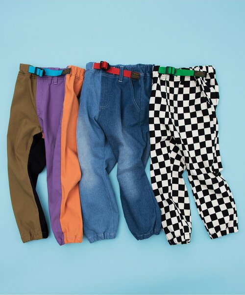 BREEZE（ブリーズ）の「【ストレッチ】らくらくクライミングパンツ（その他パンツ・キッズ・ブラック/インディゴブルー/パープル・110/120/130/140/150/90/100）」の9枚目の写真