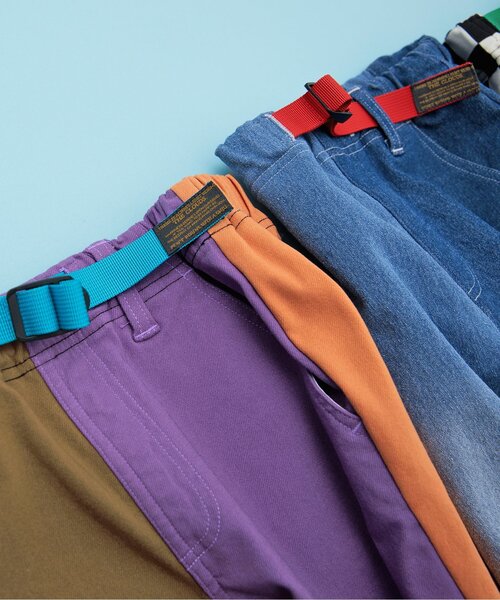 BREEZE（ブリーズ）の「【ストレッチ】らくらくクライミングパンツ（その他パンツ・キッズ・ブラック/インディゴブルー/パープル・110/120/130/140/150/90/100）」の10枚目の写真