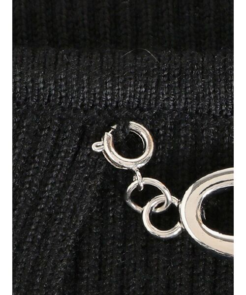 EMODA（エモダ）の「クロスリブスリットマキシワンピース（ワンピース・レディース・グレー/ブラック/ブルー・FREE）」の5枚目の写真