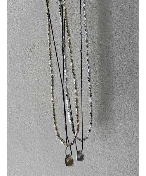 EMODA（エモダ）の「ダブルチェーンネックレス（ネックレス・レディース・ゴールド/シルバー・FREE）」の3枚目の写真