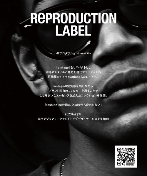 RePRODUCTION LABEL（リプロダクションレーベル）の「【ユニセックス】【RePRODUCTION LABEL / リプロダクションレーベル】ラグランミリタリーライクロゴスウェット（スウェット・レディース・ブラック/グレー・FREE）」の14枚目の写真