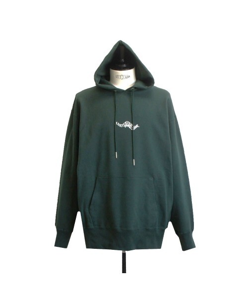 SISE（シセ）の「SISE HOODIE SWEAT（パーカー・メンズ・グリーン/ブラック・MEDIUM）」の11枚目の写真