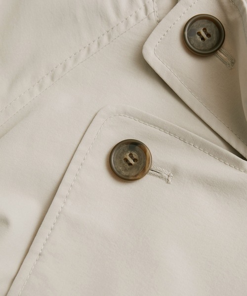 ROPE' PICNIC（ロペピクニック）の「【2WAY】スタンドカラーミドルコート（トレンチコート・レディース・チャコールグレー/ベージュ系その他2/ベージュ・36/38）」の15枚目の写真