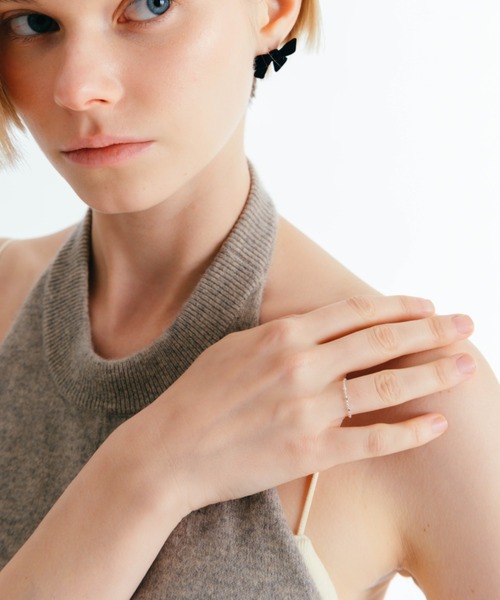 whim（ウィム）の「【NEW】Silver925 tiny chain ring（リング・レディース・シルバー/ゴールド・#9/#13）」の13枚目の写真