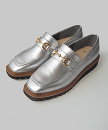 minia（ミニア）の「厚底ローファー ＜ビット・レースアップ＞（ローファー）」