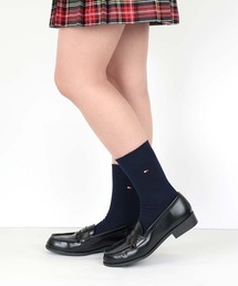 TOMMY HILFIGER（トミーヒルフィガー）の「TOMMY HILFIGER ワンポイント 18cm丈 スクールソックス 93481802（ソックス/靴下）」