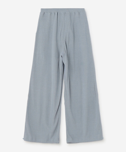 UNFIL(アンフィル)の「unfil | ローシルクジャージー リブワイドパンツ WOMEN(その他パンツ・レディース・ブルー系その他/ブラック系その他・0)」の12枚目の写真