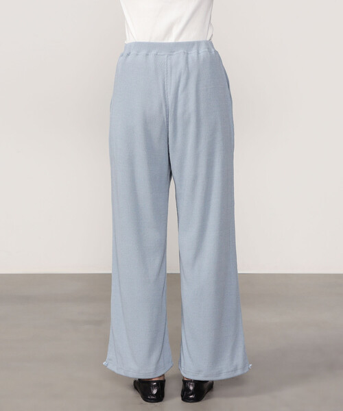 UNFIL(アンフィル)の「unfil | ローシルクジャージー リブワイドパンツ WOMEN(その他パンツ・レディース・ブルー系その他/ブラック系その他・0)」の18枚目の写真
