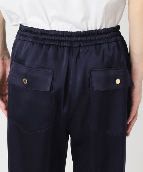 Couture d'adam（クチュールドアダム）の「【COUTURE D`ADAM / クチュールドアダム】Satin Marine Trousers（スラックス・メンズ・ネイビー・MEDIUM/LARGE）」の5枚目の写真