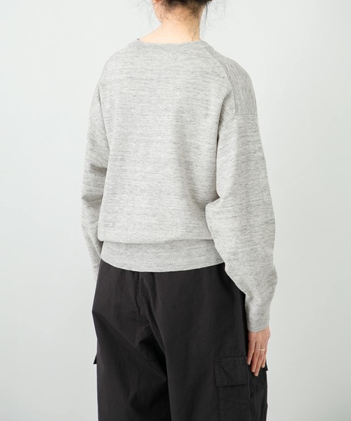 ■新品■かぐれ サカリバークルーネックプルオーバー グレー かぐれ（カグレ）の「サカリバークルーネックプルオーバー（T