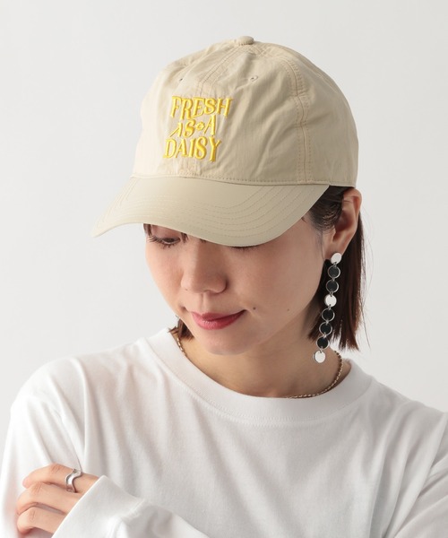 Casselini(キャセリーニ)の「Casselini/ロゴキャップ(キャップ・レディース・イエロー/ネイビー・FREE)」の3枚目の写真