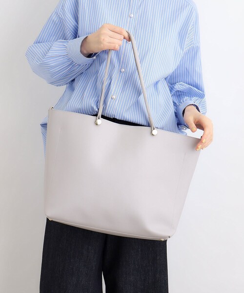 grove（グローブ）の「◆【A4／PC収納可／お仕事】人間工学 サークル機能2WAYトート（トートバッグ・レディース・サックスブルー/ブラック/ライトグレー/サンドベージュ/アイボリー系7・00）」の12枚目の写真