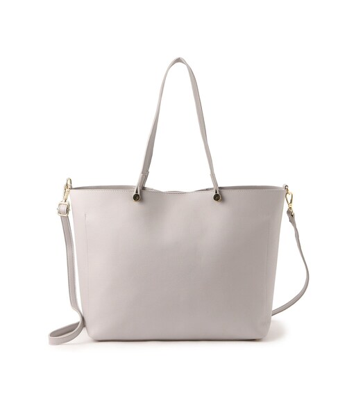 grove（グローブ）の「◆【A4／PC収納可／お仕事】人間工学 サークル機能2WAYトート（トートバッグ・レディース・サックスブルー/ブラック/ライトグレー/サンドベージュ/アイボリー系7・00）」の22枚目の写真