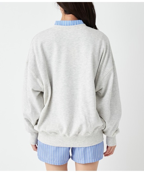 ANAP（アナップ）の「箔プリントサークルロゴプルオーバー（スウェット・レディース・ダークグレー/ライトグレー・FREE）」の16枚目の写真