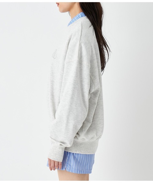 ANAP（アナップ）の「箔プリントサークルロゴプルオーバー（スウェット・レディース・ダークグレー/ライトグレー・FREE）」の15枚目の写真