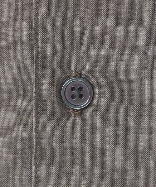 green label relaxing（グリーンレーベルリラクシング）の「ウォッシャブルトロ ジャスト ルーズ オープンカラー シャツ -マシンウォッシャブル・防シワ・ストレッチ-（シャツ/ブラウス・メンズ・モカ/ネイビー/ピンク/ライム/ライトブルー/ダークグリーン・XS/S/M/L/XL）」の21枚目の写真