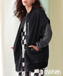 OWNth（オンス）の「デニムベスト（ベスト）」