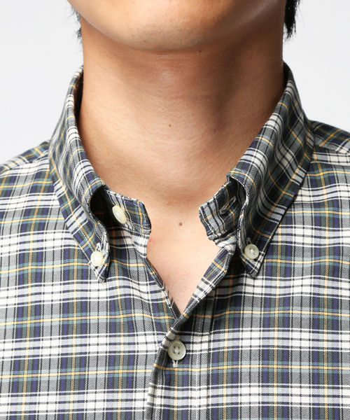 POLO RALPH LAUREN（ポロ ラルフ ローレン）の「スリムフィット ストレッチ オックスフォード シャツ（シャツ/ブラウス・メンズ・パープル/グリーン系その他/ネイビー・LARGE/MEDIUM/SMALL/X-LARGE/X-SMALL/XX-LARGE）」の12枚目の写真