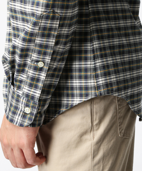 POLO RALPH LAUREN（ポロ ラルフ ローレン）の「スリムフィット ストレッチ オックスフォード シャツ（シャツ/ブラウス・メンズ・パープル/グリーン系その他/ネイビー・LARGE/MEDIUM/SMALL/X-LARGE/X-SMALL/XX-LARGE）」の15枚目の写真