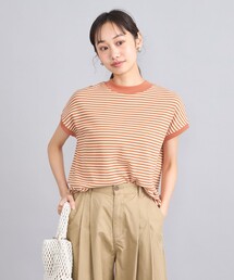 ハニカムリピTフレンチスリーブ