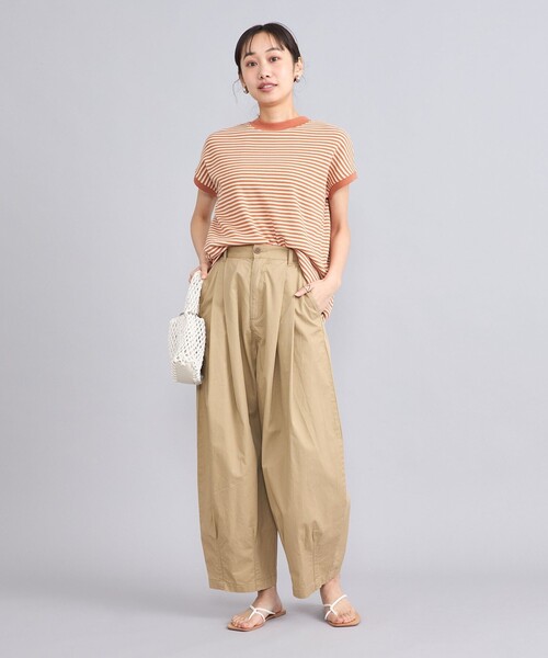 coen（コーエン）の「ハニカムリピTフレンチスリーブ（Tシャツ/カットソー・レディース・ブラック/オフホワイト/その他1/その他2・M/L）」の15枚目の写真