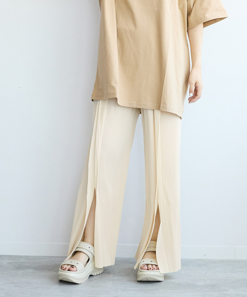 パンツ kotohayokozawa   TD24A-PT PLEATED PANTS Kotohayokozawa Other Todo Series Pleated Pants Bottom S