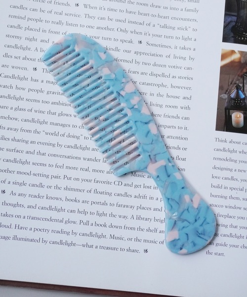 Port（ポート）の「ニュアンスカラー ヘアコーム / ヘアブラシ / くし_（ヘアブラシ・レディース・ピンク/ブラウン/ブルー/アイボリー/マルチ・FREE）」の4枚目の写真