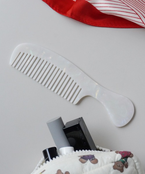 Port（ポート）の「ニュアンスカラー ヘアコーム / ヘアブラシ / くし_（ヘアブラシ・レディース・ピンク/ブラウン/ブルー/アイボリー/マルチ・FREE）」の2枚目の写真