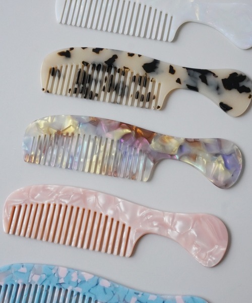 Port（ポート）の「ニュアンスカラー ヘアコーム / ヘアブラシ / くし_（ヘアブラシ・レディース・ピンク/ブラウン/ブルー/アイボリー/マルチ・FREE）」の5枚目の写真