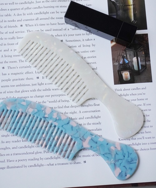 Port（ポート）の「ニュアンスカラー ヘアコーム / ヘアブラシ / くし_（ヘアブラシ・レディース・ピンク/ブラウン/ブルー/アイボリー/マルチ・FREE）」の9枚目の写真