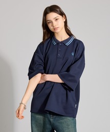 WETTEMPT（ウィテンプト）の「MOSS STITCH LOOSE POLO SHIRT / 鹿の子ルーズポロシャツ（ポロシャツ）」
