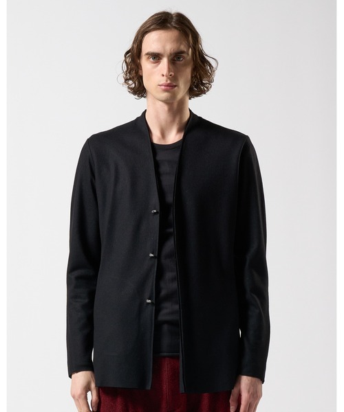 wjk（ダヴルジェイケイ）の「2-ply hook cardigan（カーディガン