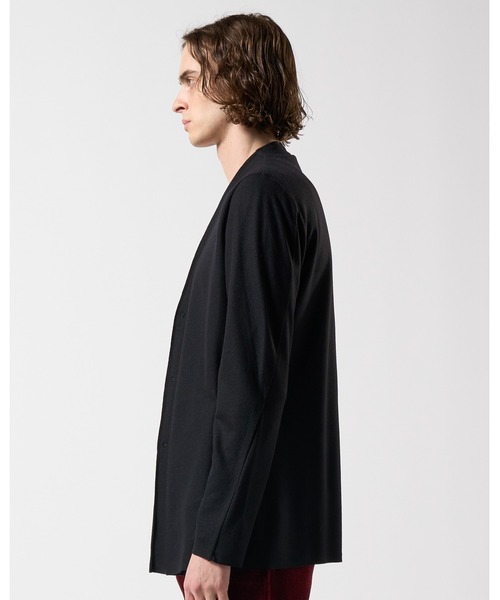wjk（ダヴルジェイケイ）の「2-ply hook cardigan（カーディガン
