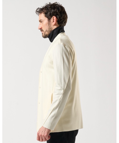 wjk（ダヴルジェイケイ）の「2-ply hook cardigan（カーディガン