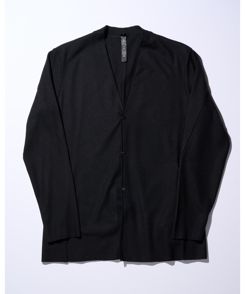 wjk（ダヴルジェイケイ）の「2-ply hook cardigan（カーディガン