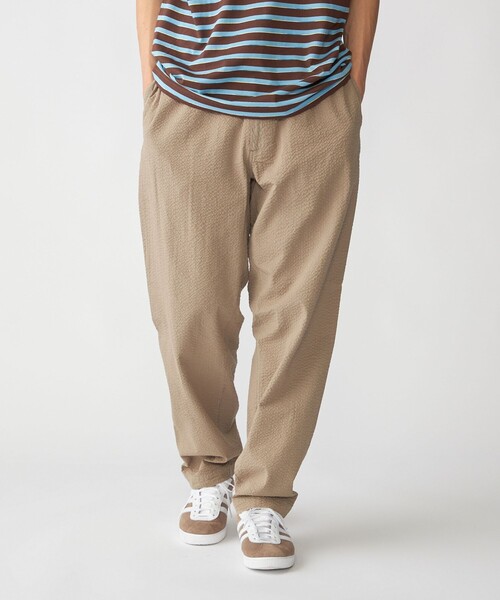 SHIPS(シップス)の「SHIPS: コットン シアサッカー イージーパンツ(その他パンツ・メンズ・ネイビー/カーキ/オフホワイト・SMALL/MEDIUM/LARGE)」の3枚目の写真
