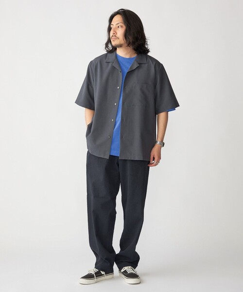SHIPS(シップス)の「SHIPS: コットン シアサッカー イージーパンツ(その他パンツ・メンズ・ネイビー/カーキ/オフホワイト・SMALL/MEDIUM/LARGE)」の5枚目の写真