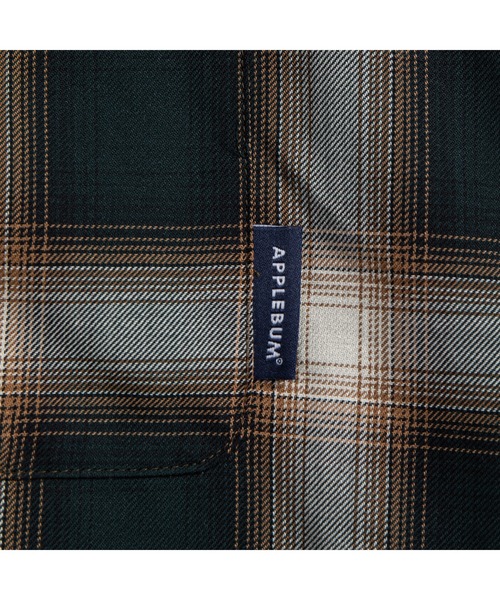 APPLEBUM（アップルバム）の「Hombre Check Collarless Shirt（シャツ/ブラウス・メンズ・チェック・MEDIUM/LARGE/X-LARGE）」の6枚目の写真