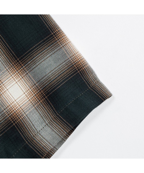 APPLEBUM（アップルバム）の「Hombre Check Collarless Shirt（シャツ/ブラウス・メンズ・チェック・MEDIUM/LARGE/X-LARGE）」の7枚目の写真