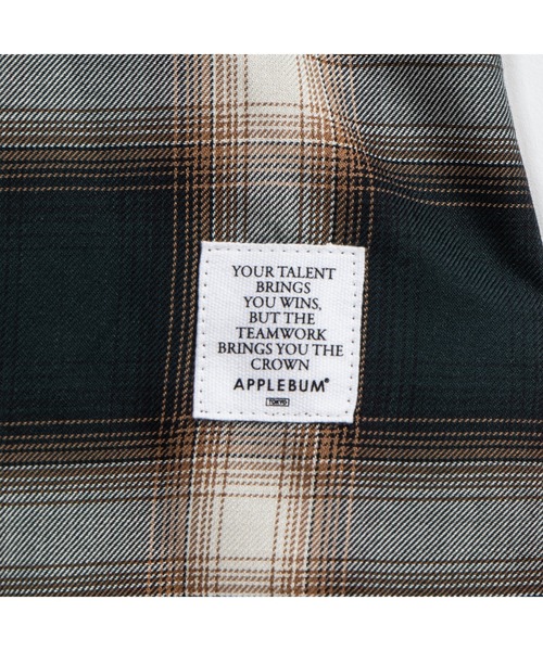 APPLEBUM（アップルバム）の「Hombre Check Collarless Shirt（シャツ/ブラウス・メンズ・チェック・MEDIUM/LARGE/X-LARGE）」の8枚目の写真