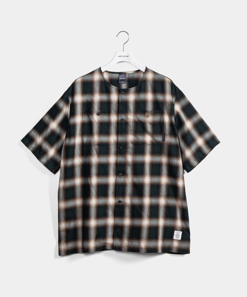 APPLEBUM（アップルバム）の「Hombre Check Collarless Shirt（シャツ/ブラウス・メンズ・チェック・MEDIUM/LARGE/X-LARGE）」の11枚目の写真
