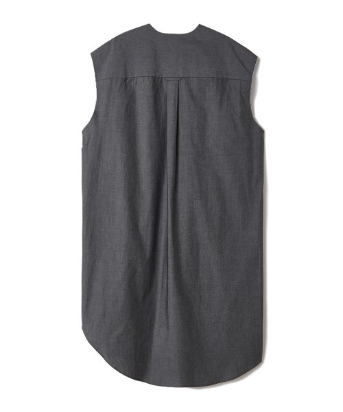 PERVERZE(パーバーズ)の「Sleeveless V-neck Blouse(シャツ/ブラウス・レディース・ブルー・FREE)」の4枚目の写真